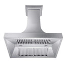 ZLINE 30" Designer Series DuraSnow Stainless Wall Range Hood with 500 CFM Motor (8632S-30) Range Hoods ZLINE 