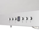 ZLINE 30" Ducted Vent Island Mount Range Hood in Stainless Steel with Built-in CrownSoundBluetooth Speakers (GL1iCRN-BT-30) Range Hoods ZLINE 