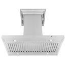 ZLINE 30" Ducted Vent Island Mount Range Hood in Stainless Steel with Built-in CrownSoundBluetooth Speakers (GL2iCRN-BT-30) Range Hoods ZLINE 