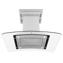 ZLINE 30" Ducted Vent Island Mount Range Hood in Stainless Steel with Built-in CrownSoundBluetooth Speakers (GL9iCRN-BT-30) Range Hoods ZLINE 
