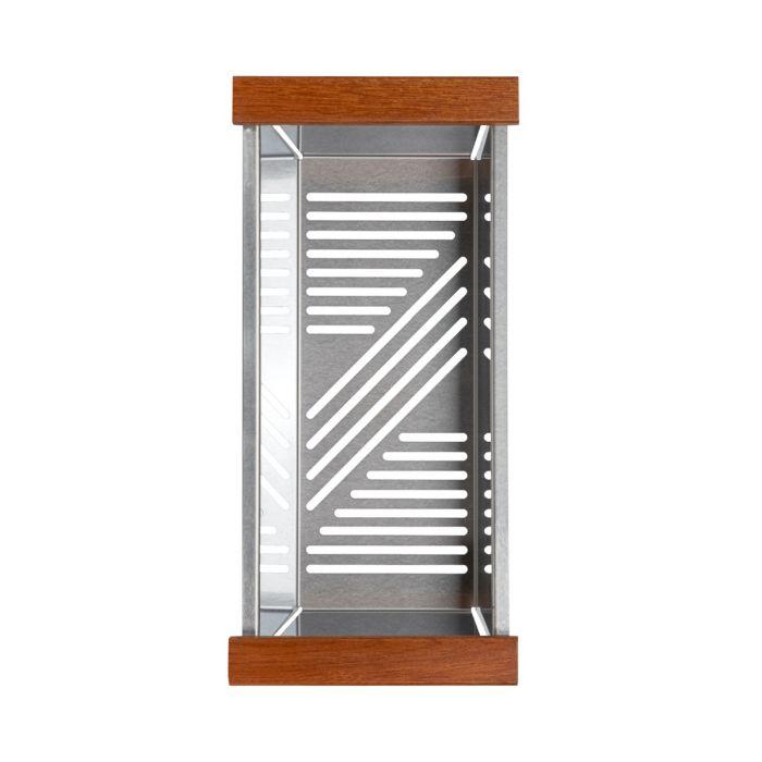 ZLINE 30" Garmisch Undermount Single Bowl DuraSnow® Stainless Steel Kitchen Sink with Bottom Grid and Accessories (SLS-30S) Kitchen Sink ZLINE 