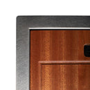 ZLINE 30" Garmisch Undermount Single Bowl DuraSnow® Stainless Steel Kitchen Sink with Bottom Grid and Accessories (SLS-30S) Kitchen Sink ZLINE 