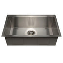 ZLINE 30" Garmisch Undermount Single Bowl Stainless Steel Kitchen Sink with Bottom Grid and Accessories (SLS-30) Kitchen Sink ZLINE 