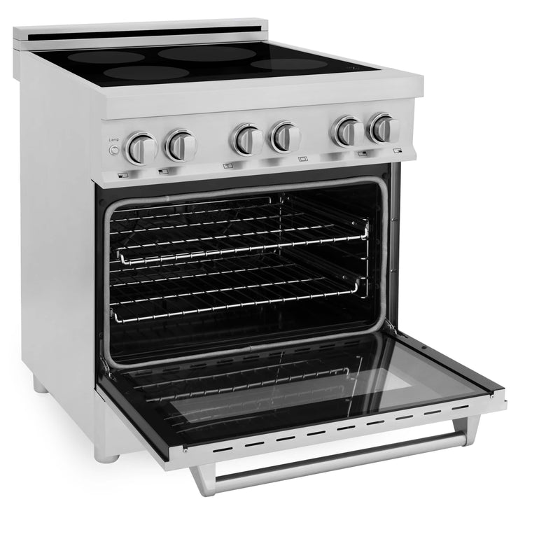 ZLINE 30" i 4.0 cu. ft. Induction Range with a 4 Element Stove and Electric Oven in Stainless Steel (RAIND-30) Ranges ZLINE 