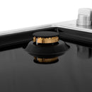ZLINE 30 In. Drop-in Cooktop With 4 Gas Burners And Black Porcelain Top with Brass Burners (RC-BR-30-PBT) Cooktops ZLINE 