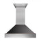 ZLINE 30-Inch Ducted DuraSnow Stainless Steel Wall Mount Range Hood with Oil Rubbed Bronze Shell (8654ORB-30)