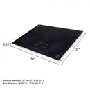 ZLINE 30 in. Induction Cooktop with 4 burners (RCIND-30) Cooktops ZLINE 