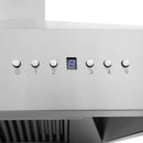 ZLINE 30 in. Professional Wall Mount Range Hood in Stainless Steel with Built-in CrownSound® Bluetooth Speakers (697CRN-BT-30) Range Hoods ZLINE 