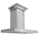ZLINE 30 in. Wall Mount Range Hood in Stainless Steel with Built-in CrownSound® Bluetooth Speakers (KECRN-BT-30) Range Hoods ZLINE 