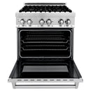 ZLINE 30" Professional 4.0 Cu. Ft. 4 Gas Burner/Electric Oven Range In Stainless Steel With Brass Burners (RA-BR-30) Ranges ZLINE 