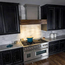 ZLINE 30" Remote Blower Ducted Designer Series Wooden Wall Mount Range Hood in Butcher Block (681W-RS-30-400) Range Hoods ZLINE 