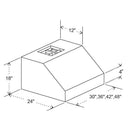 ZLINE 30" Under Cabinet Range Hood with 700 CFM Motor (685-30) Range Hoods ZLINE 