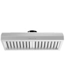 ZLINE 30" Under Cabinet Stainless Steel Range Hood with 600 CFM Motor (627-30) Range Hoods ZLINE 