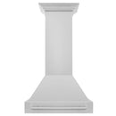 ZLINE 30" Wall Mount Range Hood in Stainless Steel with Stainless Steel Handle (8654STX-30) Range Hoods ZLINE 