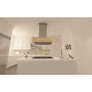 ZLINE 30" Wooden Island Range Hood with Butcher Block (681iM-30) Range Hoods ZLINE 