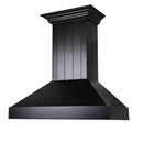 ZLINE 30" Wooden Wall Range Hood in Black (KPCC-30) Range Hoods ZLINE 