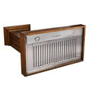ZLINE 30" Wooden Wall Range Hood, Rustic Light (KPLL-30) Range Hoods ZLINE 