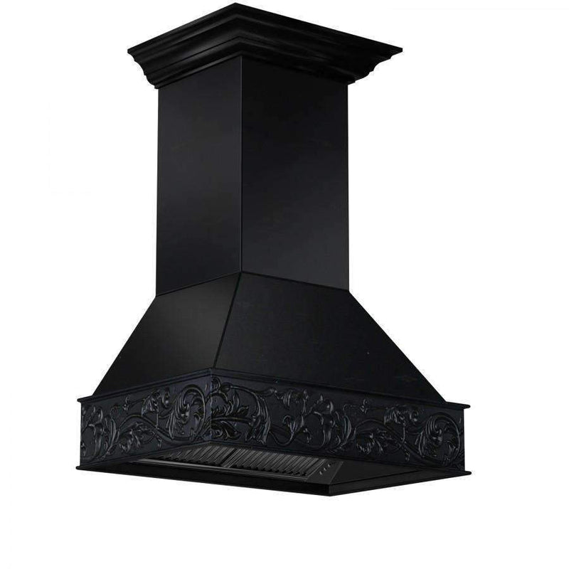 ZLINE 30" Wooden Wall Range Hood with Crown Molding (373AA-30) Range Hoods ZLINE 