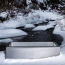 ZLINE 30" Zermatt Farmhouse Apron Mount Single Bowl DuraSnow® Stainless Steel Kitchen Sink with Bottom Grid (SAS-30S) Kitchen Sink ZLINE 