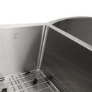 ZLINE 33" Aspen Undermount Double Bowl Stainless Steel Kitchen Sink with Bottom Grid (SC30D-33) Kitchen Sink ZLINE 