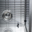 ZLINE 33" Chamonix Undermount Double Bowl DuraSnow® Stainless Steel Kitchen Sink with Bottom Grid (SR60D-33S) Kitchen Sink ZLINE 