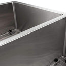 ZLINE 33" Chamonix Undermount Double Bowl Stainless Steel Kitchen Sink with Bottom Grid (SR60D-33) Kitchen Sink ZLINE 