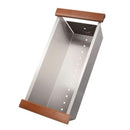 ZLINE 33" Garmisch Undermount Single Bowl Stainless Steel Kitchen Sink with Bottom Grid and Accessories (SLS-33) Kitchen Sink ZLINE 