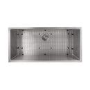 ZLINE 33" Meribel Undermount Single Bowl Stainless Steel Kitchen Sink with Bottom Grid (SRS-33) Kitchen Sink ZLINE 