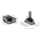 ZLINE 34" Remote Blower Ducted Range Hood Insert in Stainless Steel (695-RS-34-400) Range Hoods ZLINE 