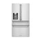 ZLINE 36-Inch 21.6 cu. ft Freestanding French Door Refrigerator with Water and Ice Dispenser in Fingerprint Resistant Stainless Steel (RFM-W-36)