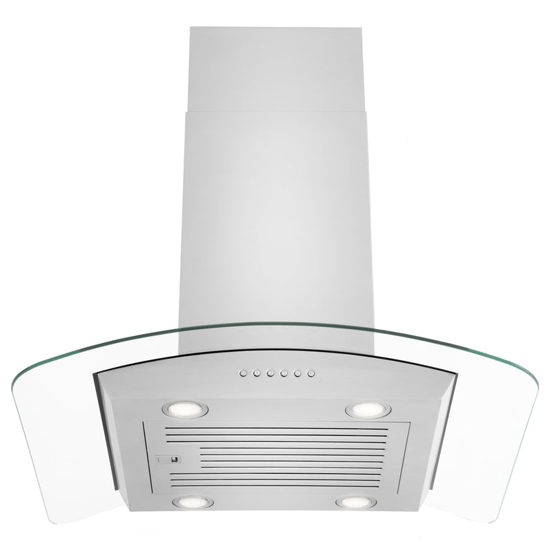 ZLINE 36" Alpine Series Convertible Island Mount Range Hood in Stainless Steel (ALP70IS-36) Range Hoods ZLINE 