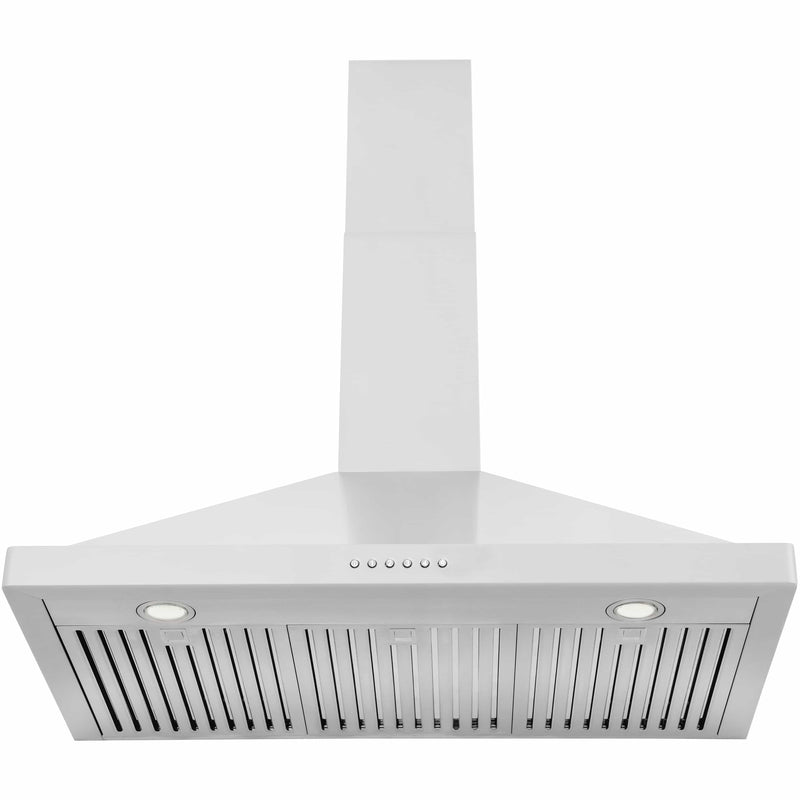 ZLINE 36" Alpine Series Ducted Wall Mount Range Hood in Stainless Steel with Remote (ALP10WL-36) Range Hoods ZLINE 