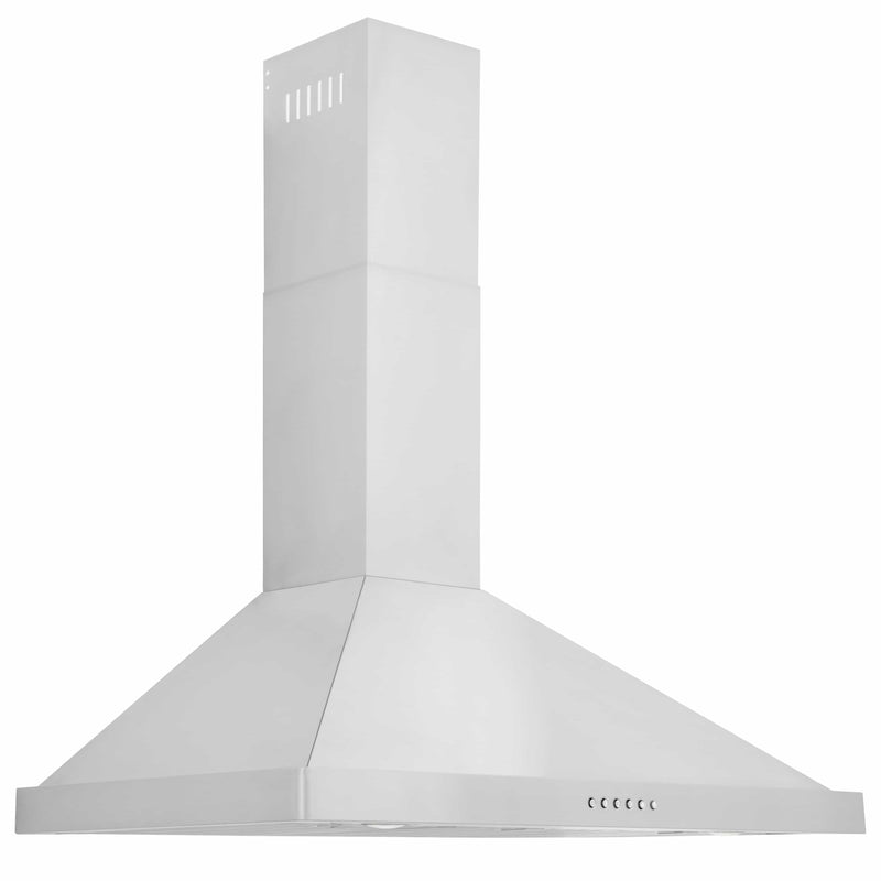 ZLINE 36" Alpine Series Ducted Wall Mount Range Hood in Stainless Steel with Remote (ALP10WL-36) Range Hoods ZLINE 