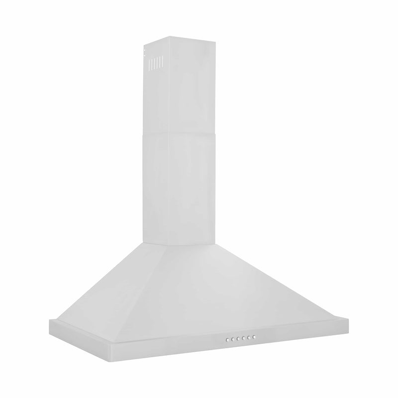 ZLINE 36" Alpine Series Ducted Wall Mount Range Hood in Stainless Steel with Remote (ALP10WL-36) Range Hoods ZLINE 