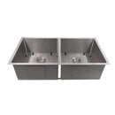 ZLINE 36" Anton Undermount Double Bowl Stainless Steel Kitchen Sink with Bottom Grid (SR50D-36) Kitchen Sink ZLINE 