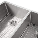 ZLINE 36" Anton Undermount Double Bowl Stainless Steel Kitchen Sink with Bottom Grid (SR50D-36) Kitchen Sink ZLINE 