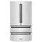 ZLINE Autograph Edition 36-Inch 22.5 cu. ft Freestanding French Door Refrigerator with Ice Maker in Stainless Steel with Matte Trim (RFMZ-36-MB)