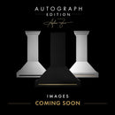 ZLINE 36" Autograph Edition Wall Mount Range Hood in DuraSnow Stainless Steel with White Matte Shell and Matte Black Handle (8654SNZ-WM36-MB) Range Hoods ZLINE 