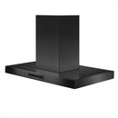 ZLINE 36" Convertible Island Mount Range Hood in Black Stainless Steel (BSKE2iN-36) Range Hoods ZLINE 