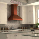 ZLINE 36" Copper Wall Range Hood with Crown Molding and 700 CFM Motor (8667C-36) Range Hoods ZLINE 