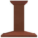 ZLINE 36" Designer Series Copper Finish Island Range Hood, 8GL2Ci-36 Range Hoods ZLINE 