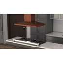 ZLINE 36" Designer Series Copper Finish Island Range Hood, 8GL2Ci-36 Range Hoods ZLINE 