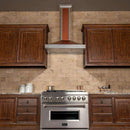 ZLINE 36" Designer Series Copper Finish Wall Range Hood (KB2-CSSXS-36) Range Hoods ZLINE 