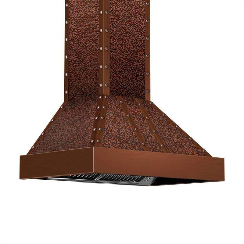 ZLINE 36" Designer Series Copper Finish Wall Range Hood with 700 CFM Motor (655-ECCCC-36) Range Hoods ZLINE 