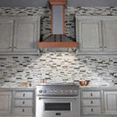 ZLINE 36" Designer Series Copper Finish Wall Range Hood with 700 CFM Motor (655-SCCCC-36) Range Hoods ZLINE 