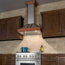 ZLINE 36" Designer Series Copper Finish Wall Range Hood with 700 CFM Motor (655-SCCCC-36) Range Hoods ZLINE 