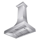 ZLINE 36" Designer Series DuraSnow Stainless Wall Range Hood (8632S-36) Range Hoods ZLINE 