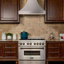 ZLINE 36" Designer Series DuraSnow Stainless Wall Range Hood (8632S-36) Range Hoods ZLINE 