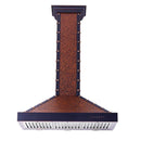 ZLINE 36" Designer Series Embossed Copper Finish Wall Range Hood (KB2-EBBXB-36) Range Hoods ZLINE 