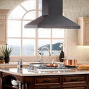ZLINE 36" Designer Series Oil-Rubbed Bronze Island Range Hood (8KL3iB-36) Range Hoods ZLINE 